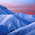 冬季雪山风景图片
