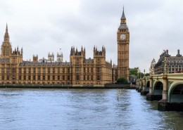 英国伦敦的大本钟图片