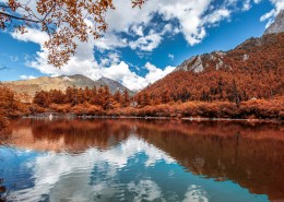 真实四川稻城亚丁风景图片