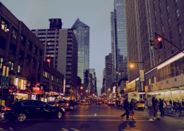 美国纽约曼哈顿城市建筑风景图片