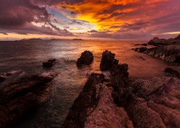 广东深圳黑岩角风景图片