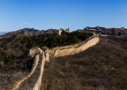 北京蟠龙山长城风景图片