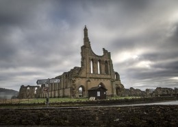 英国拜兰修道院风景图片