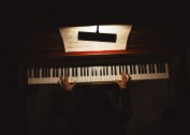 弹钢琴的人图片