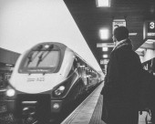 人来人往的地铁站图片大全