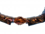 商务团队握手图片大全