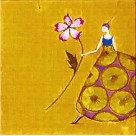 抽象人物油画图片