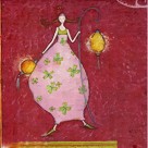 抽象人物油画图片