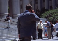 人物行走背影图片