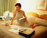 职场人出差住酒店图片大全