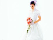婚纱美女图片