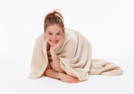 女人放松休息图片