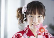 穿着和服的女孩图片