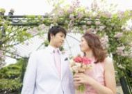 花园婚礼图片