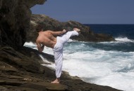 感受大自然男性图片