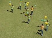 儿童欢乐活动图片