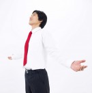 商务男性动作图片