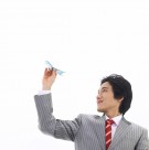 商务男性动作图片