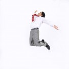 商务男性动作图片