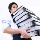 商务男性动作图片