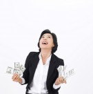 商务女性动作图片