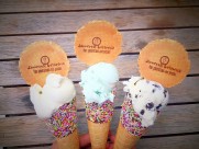 甜筒冰淇淋图片大全