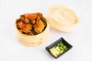 美味清蒸大闸蟹图片