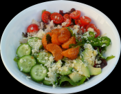 营养的蔬菜沙拉图片