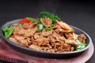 美味好吃的铁板牛柳图片