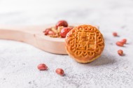 中秋五仁月饼图片