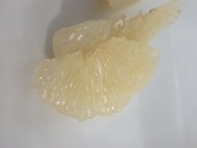 晶莹剔透的西柚图片