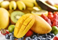 黄色的清香有营养芒果图片大全