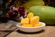 黄色的清香有营养芒果图片大全