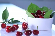 酸甜可口的红色车厘子图片大全