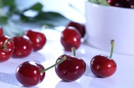 酸甜可口的红色车厘子图片大全