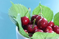 酸甜可口的红色车厘子图片大全