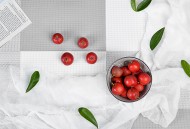 红色酸甜的山楂图片