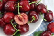 酸甜可口的红色车厘子图片大全
