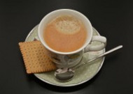 香浓醇美的奶茶图片