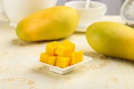 黄色营养的芒果图片