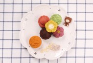 好吃好看的水果月饼图片