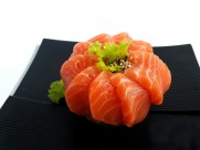 新鲜的三文鱼图片