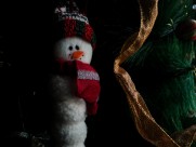 可爱的雪人玩偶图片