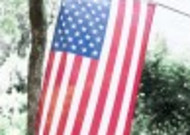 飘动的美国国旗图片