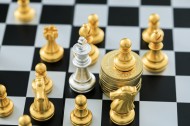 国际象棋金融经济对战图片