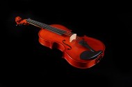橘红色优雅的小提琴图片大全