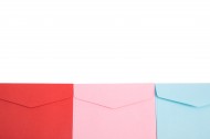 彩色的信封图片