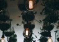 工业风装饰用的灯泡图片