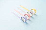 五颜六色的胶带图片