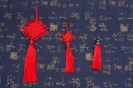 吉祥红色中国结图片